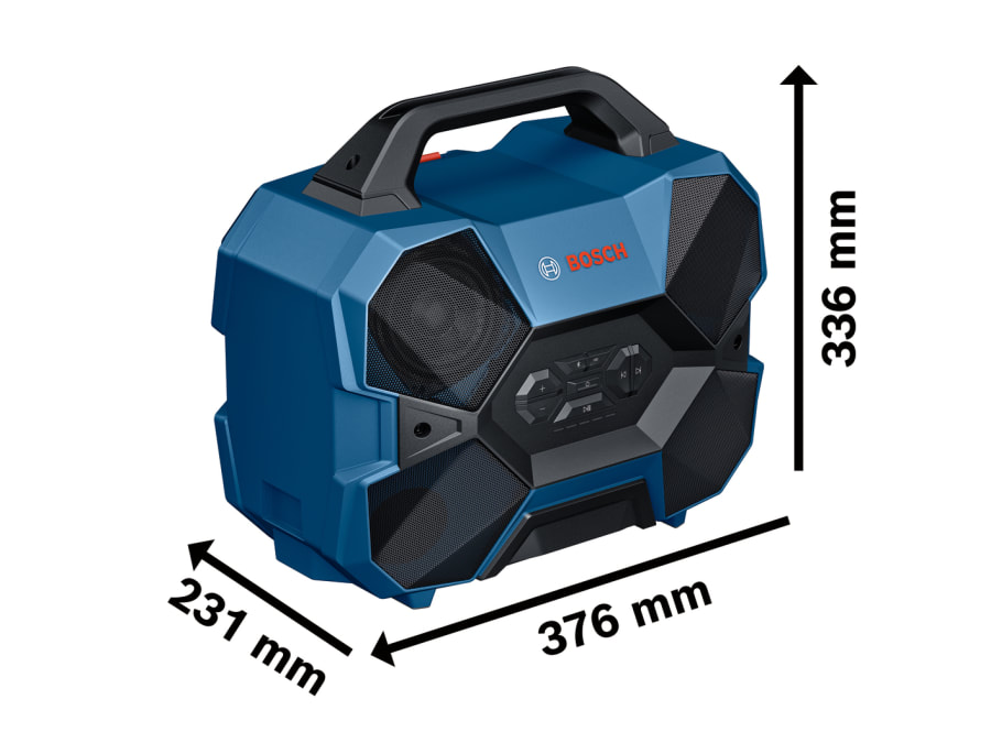 Bosch GPB 18V-6 C Professional 12/18V Bluetooth Speaker Bare Unit