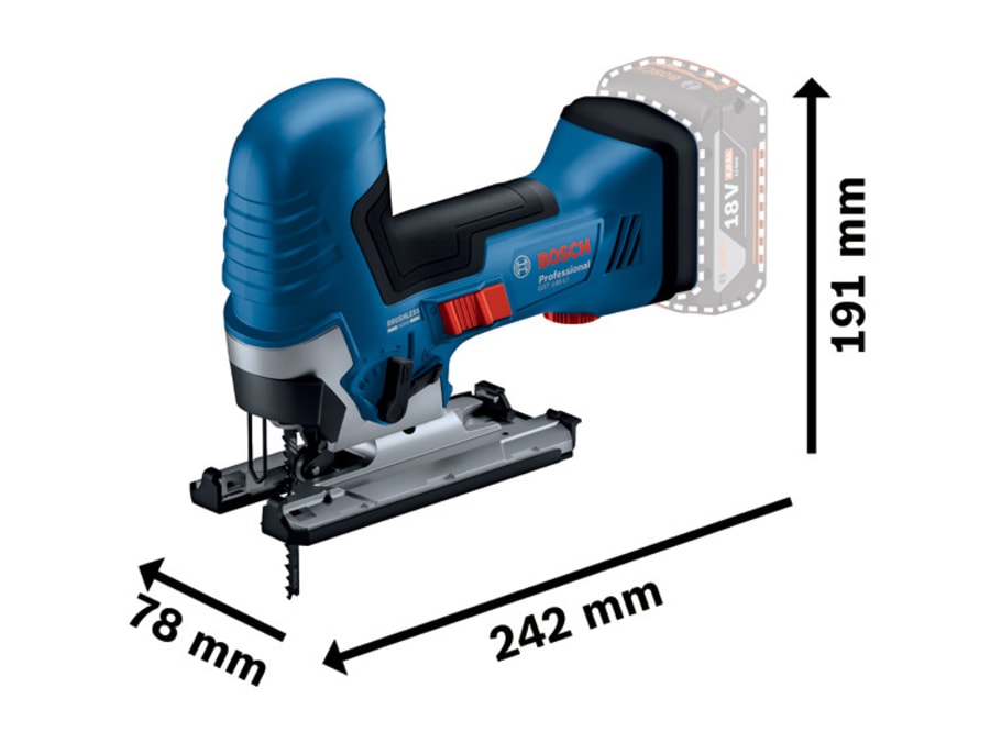 Bosch GST 18V-125 S Professional 18V Jigsaw Bare Unit