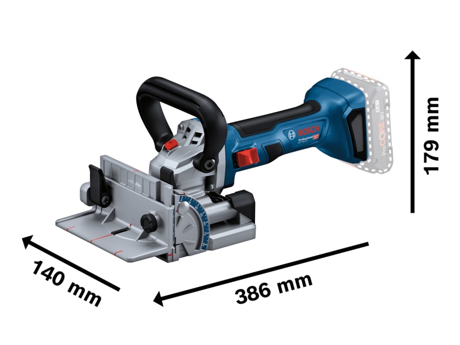 Bosch GFF 18V-22 Professional Biscuit Joiner 18V Bare Unit