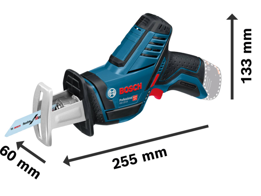 Bosch GSA 12V-14 Professional 12V Reciprocating Saw Bare Unit