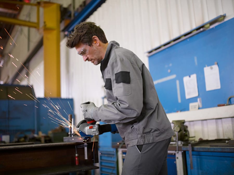 Bosch GWS 14-125 S 1400W 125mm Angle Grinder 240V