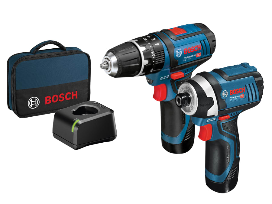 Bosch 06019A6979 12V Twin Pack with 2 × 2.0Ah Batteries