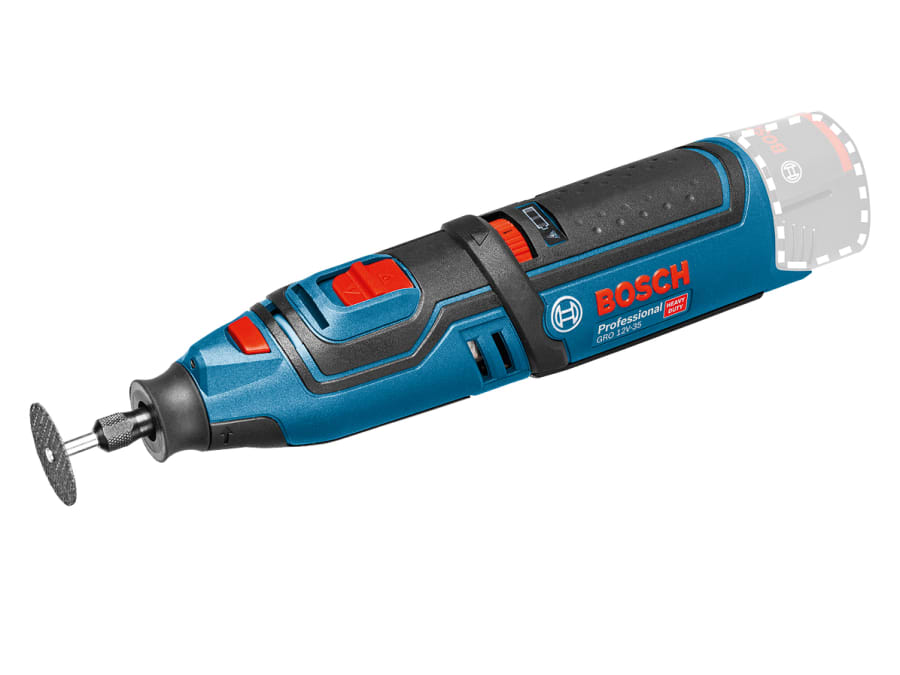 Bosch GRO 12V-35 12V Rotary Tool Bare Unit
