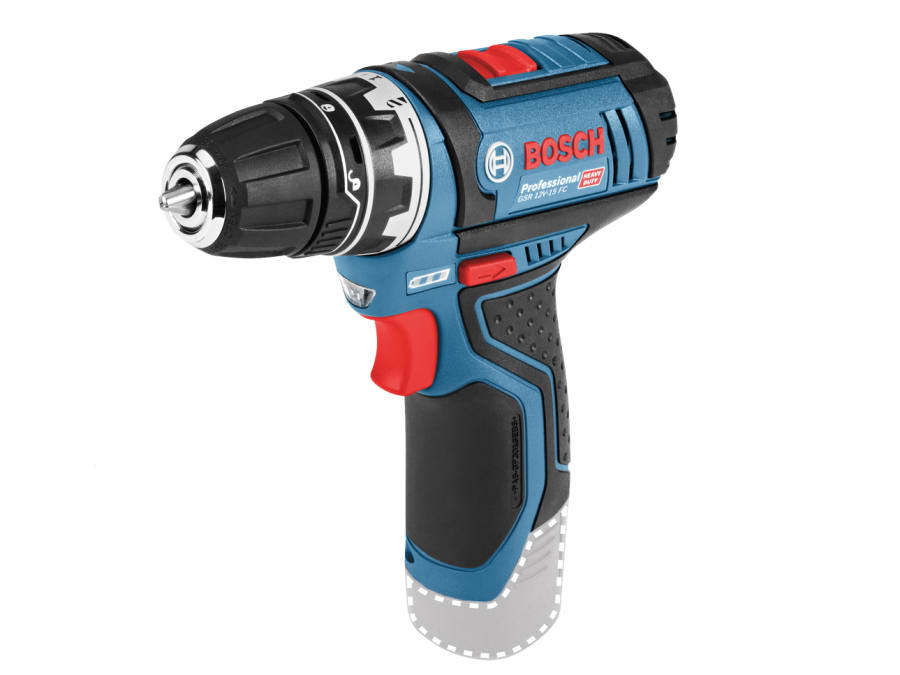 Bosch GSR 12V-15 FC Pro FlexiClick 12V Drill Driver Bare Unit