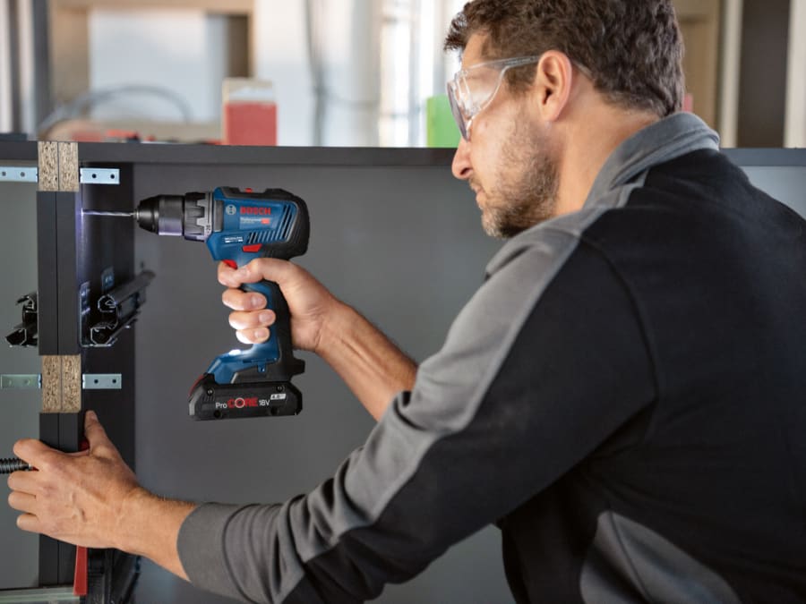 Bosch GSR 18V-55 Professional Drill Driver 18V with 2 × 2.0Ah Batteries