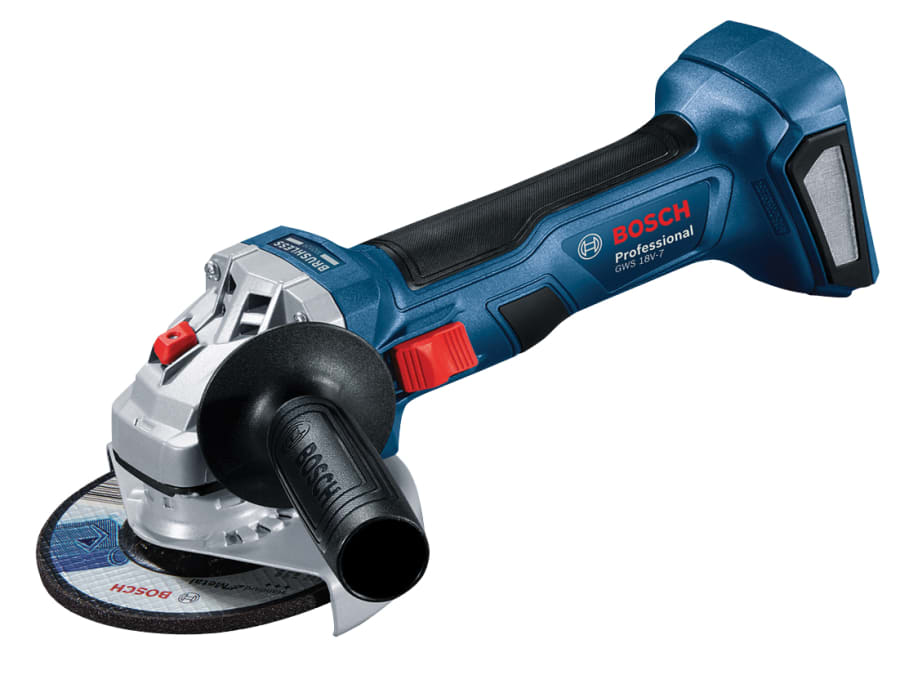 Bosch GWS 18V-7 18V 115mm Angle Grinder Bare Unit