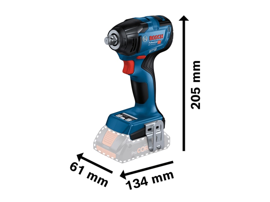Bosch GDS 18V-210 C Professional 18V Impact Wrench