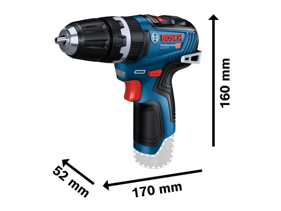 Bosch GSB 12V-35 Professional 12V Combi Drill Bare Unit