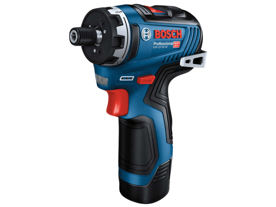 Bosch GSR 12V-35 HX Professional 12V Screwdriver with 2 × 3.0Ah Batteries