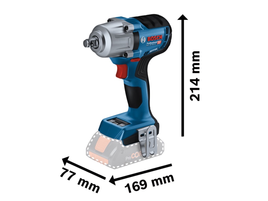 Bosch GDS 18V-450 HC Professional 18V Impact Wrench Bare Unit