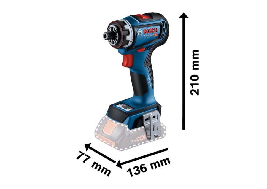 Bosch GSR 18V-90 FC Pro FlexiClick Drill Driver 18V Bare Unit