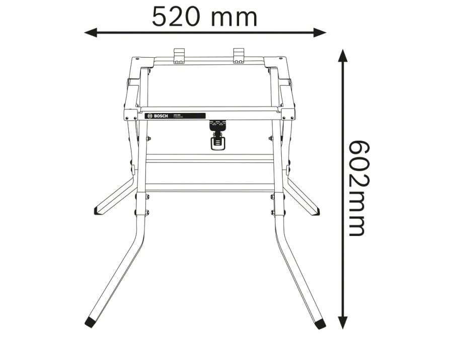Bosch 0601B22001 GTA 600 Professional Saw Stand