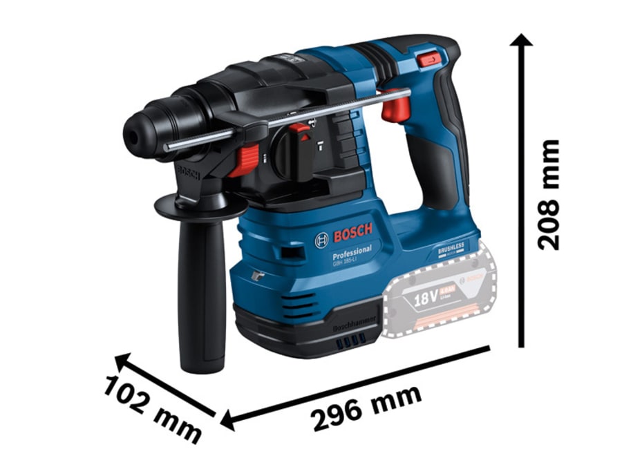 Bosch GBH 18V-22 SDS-Plus Rotary Hammer 18V Bare Unit