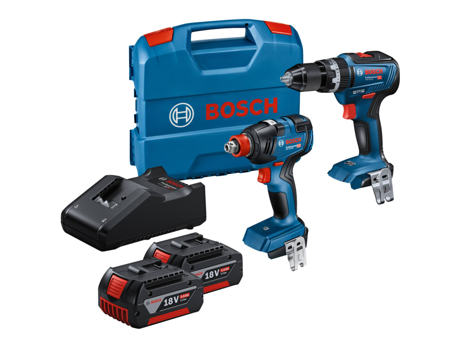 Bosch 0615990M71 18V Twin Pack with 2 × 5.0Ah Batteries