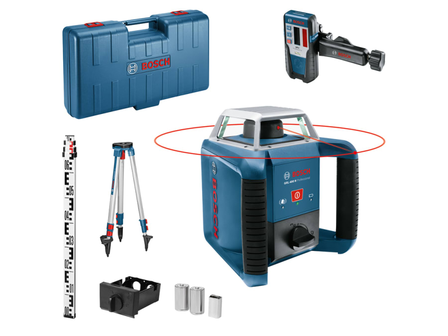 Bosch 06159940JY GRL 400 H Professional Rotation Laser Set
