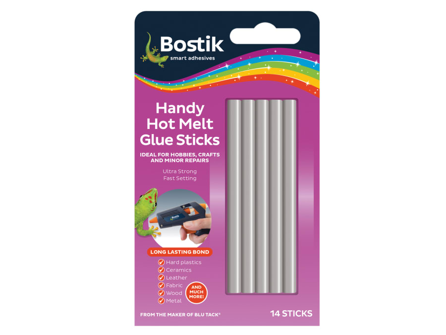 Bostik 30813367 Hot Melt Glue Sticks Pack 14