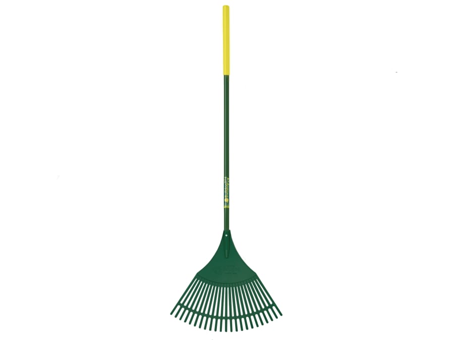 Bulldog 7128775480 Plastic Leaf Rake with Aluminium Shaft