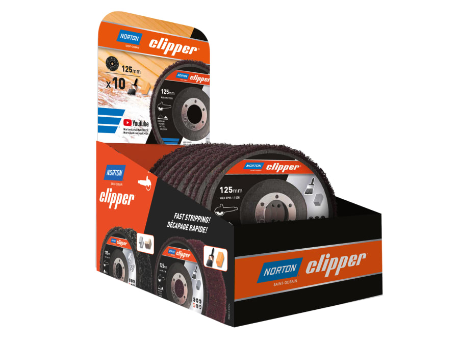 Norton Clipper 78072749352 115mm Rapid Strip Disc