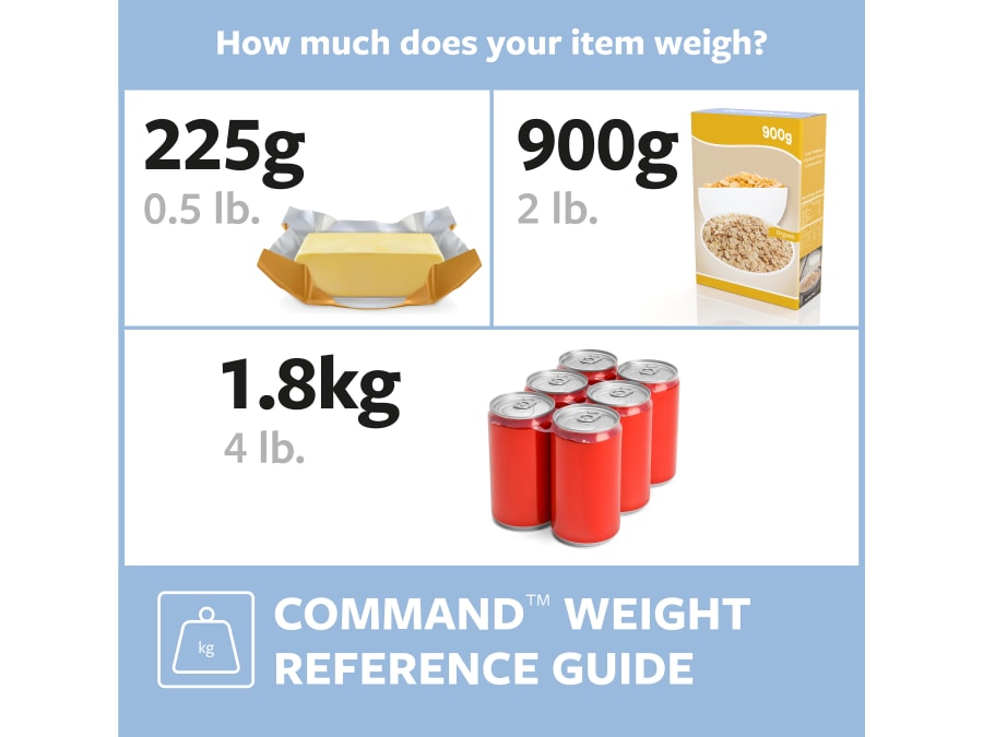 Command 17006CLR Mini Hooks with 6 Hooks