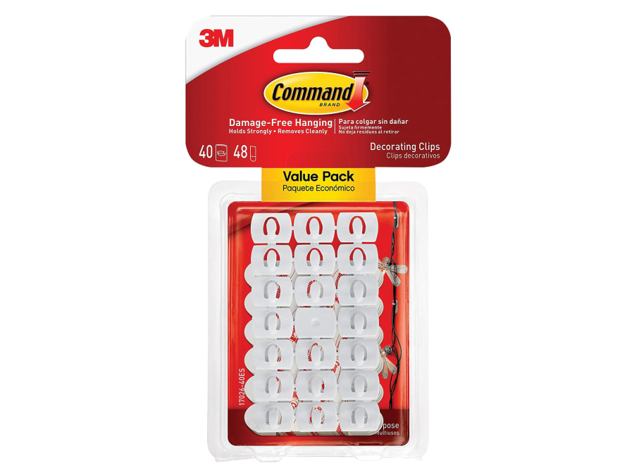 Command 17026VP Decorating Clips with 40 Pack