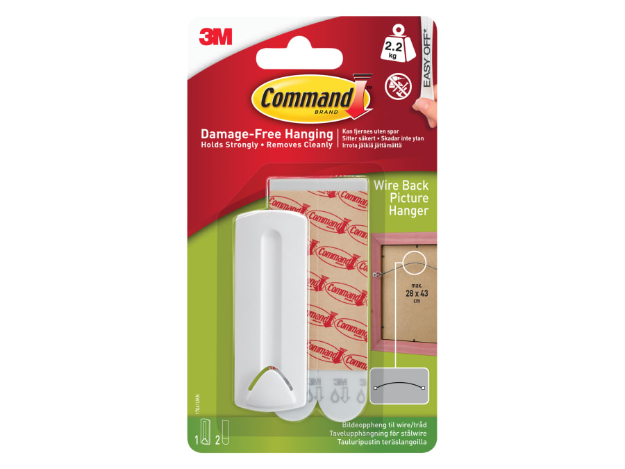 Command 17041 Wire-Backed Picture Hanger