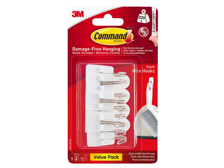 Command 170679VP Wire Hooks Value Pack