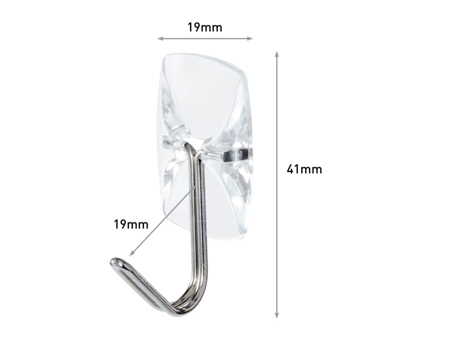 Command 17067CLR9 Clear Wire Hooks Value Pack