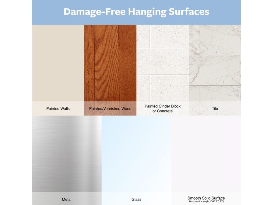 Command 17067CLR9 Clear Wire Hooks Value Pack