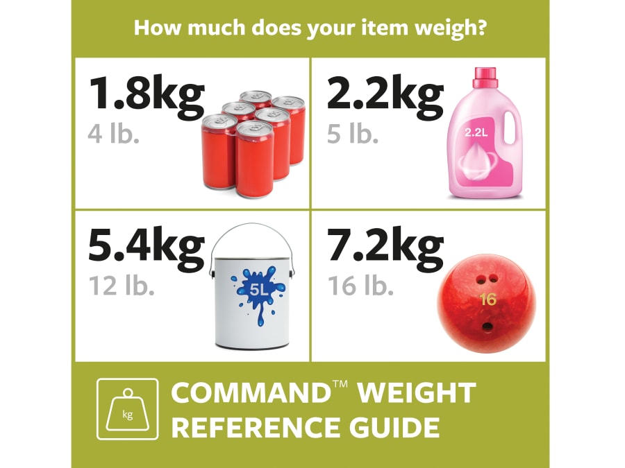 Command 17209 Picture Hanging Strips Medium & Large Pack 12