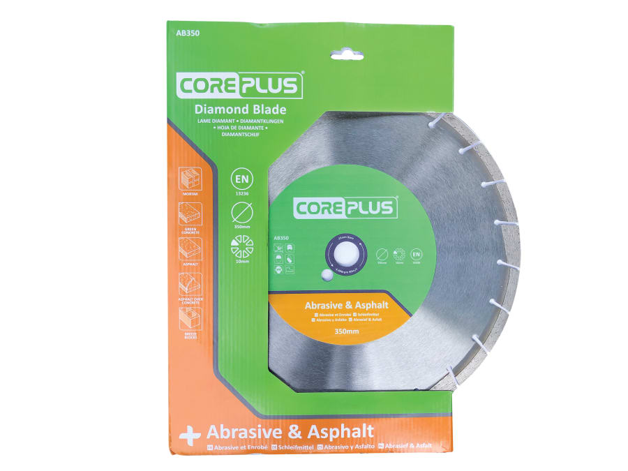 Coreplus CORDBAB350 350mm Abrasive & Asphalt Diamond Blade