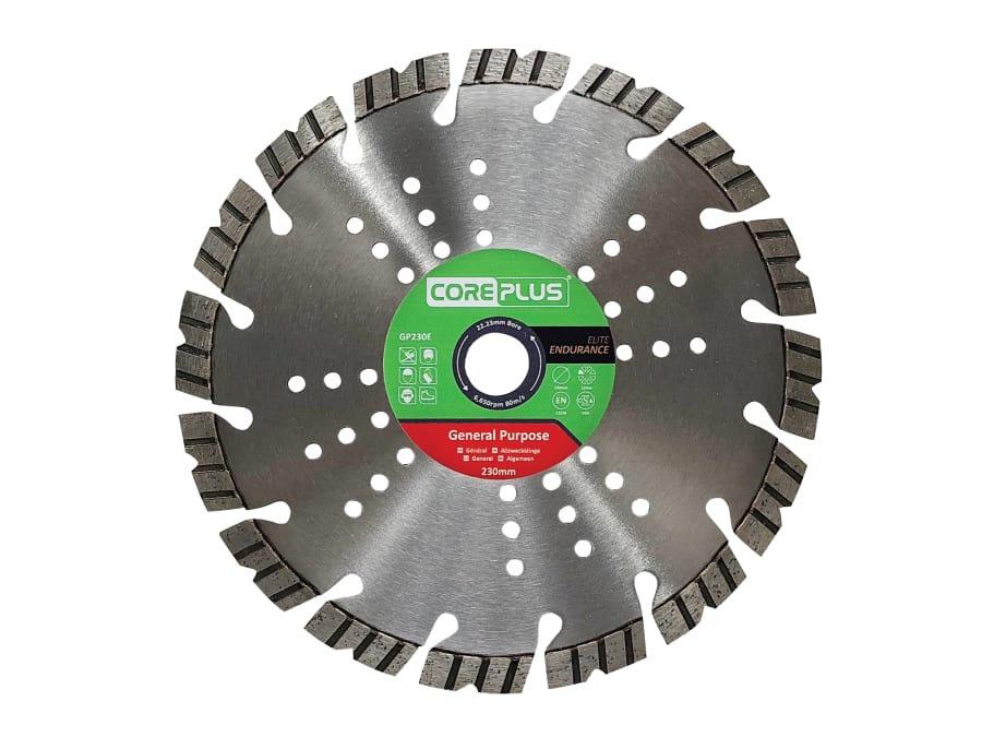 Coreplus CORDBGP230E 230mm General-Purpose Diamond Blade