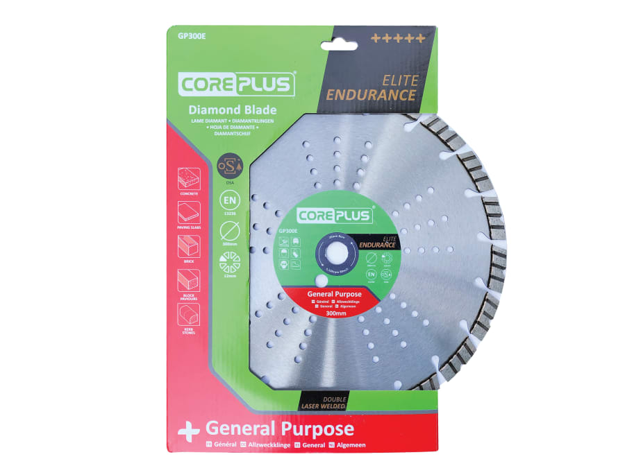 Coreplus CORDBGP300E 300mm General-Purpose Diamond Blade