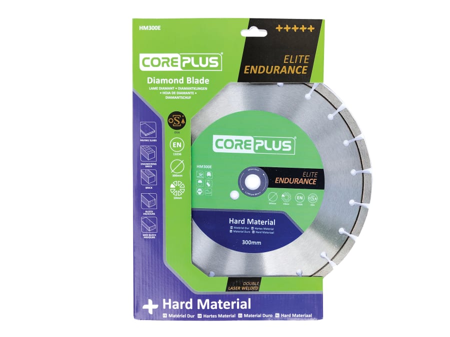 Coreplus CORDBHM300E 300mm Hard Material Turbo Diamond Blade