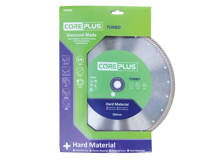 Coreplus CORDBHM300 300mm Hard Material Turbo Diamond Blade