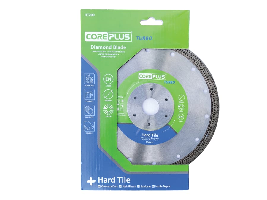 Coreplus CORDBHT200 200mm Diamond Turbo Blade