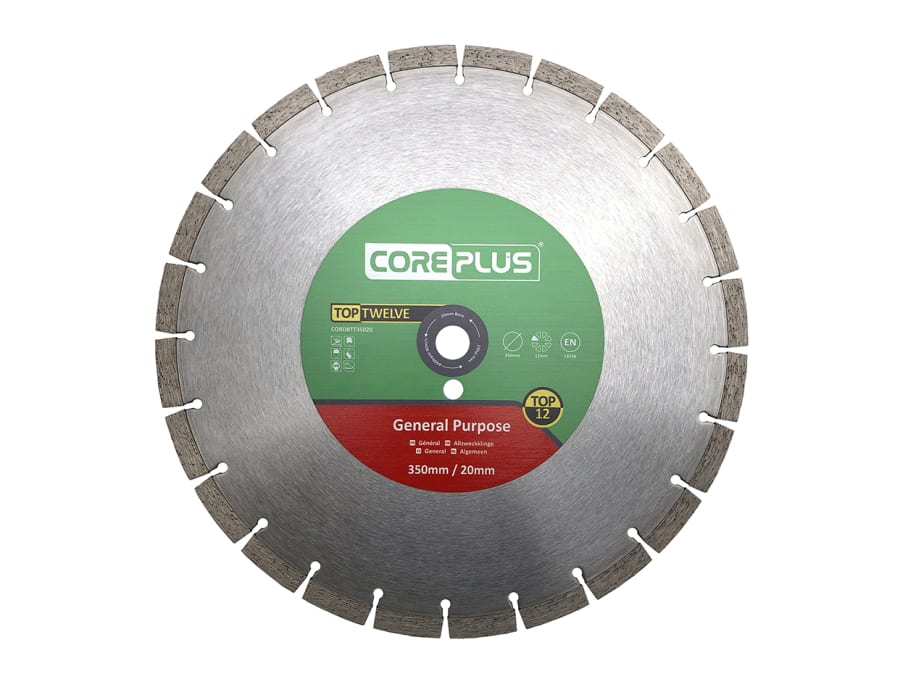 Coreplus CORDBTT35020 350 x 20mm General Purpose Cutting Blade