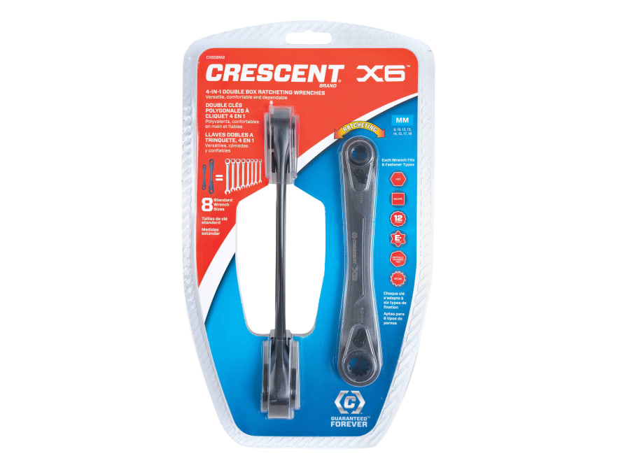 Crescent CX6DBM2 2 Piece Ratcheting Spanner Set