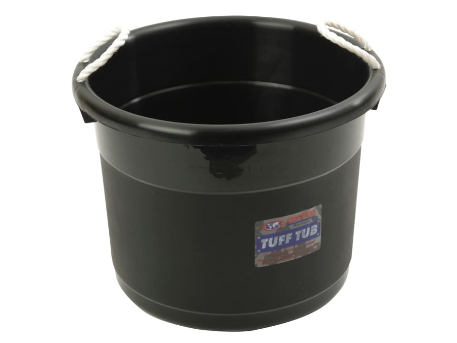 Curver 165294 69L Tuff Tub Black