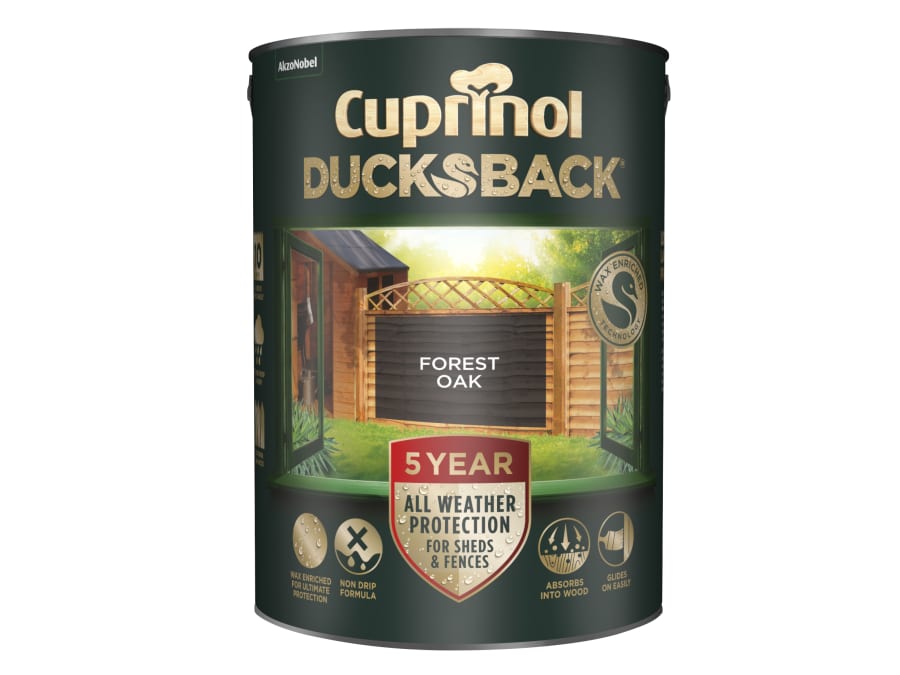 Cuprinol 5092434 Ducksback Forest Oak 5 Litre