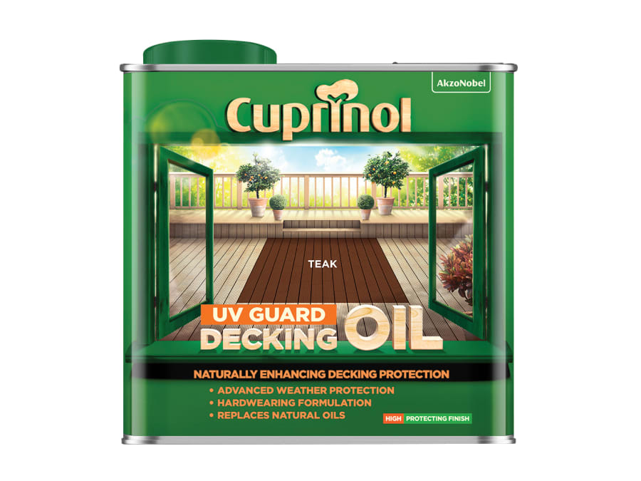 Cuprinol 5380727 Teak Decking Oil 2.5 Litre