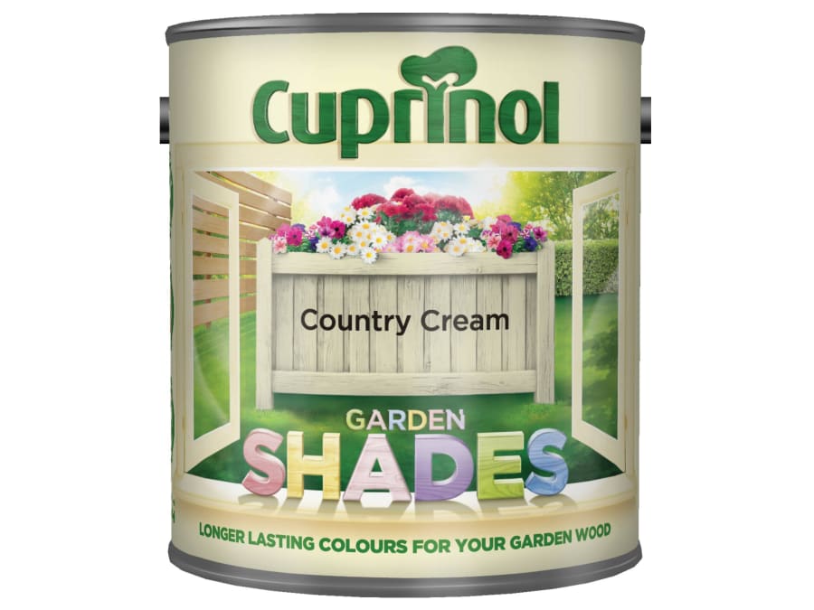 Cuprinol 5092589 Garden Shades Country Cream 2.5 Litre