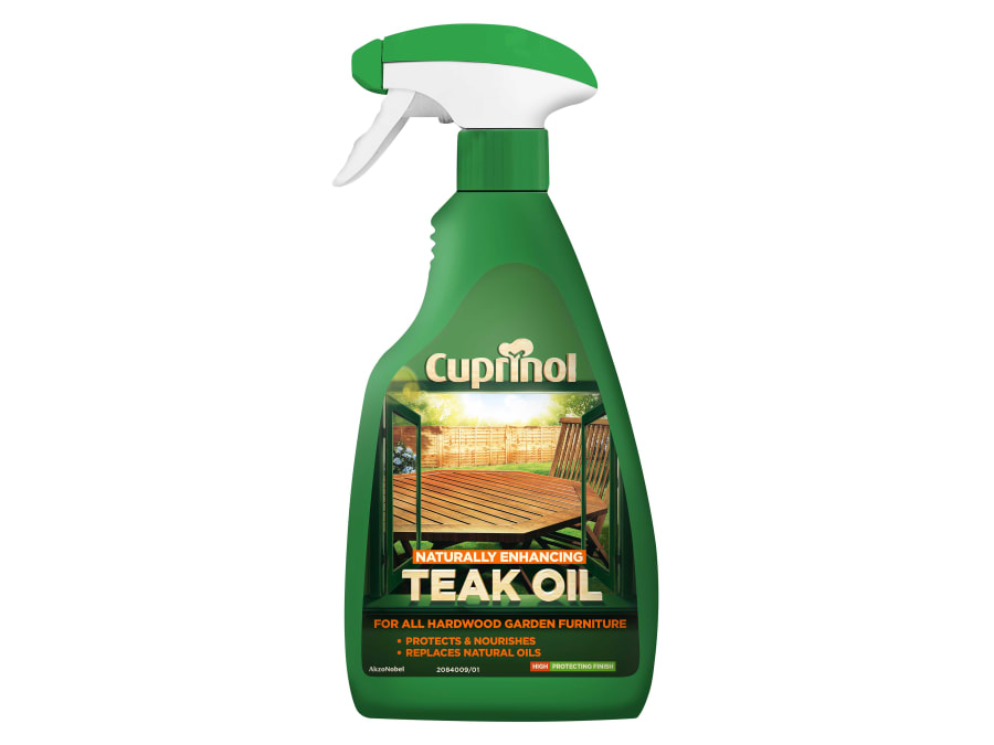 Cuprinol 5212378 Teak Oil Clear Spray 500ml