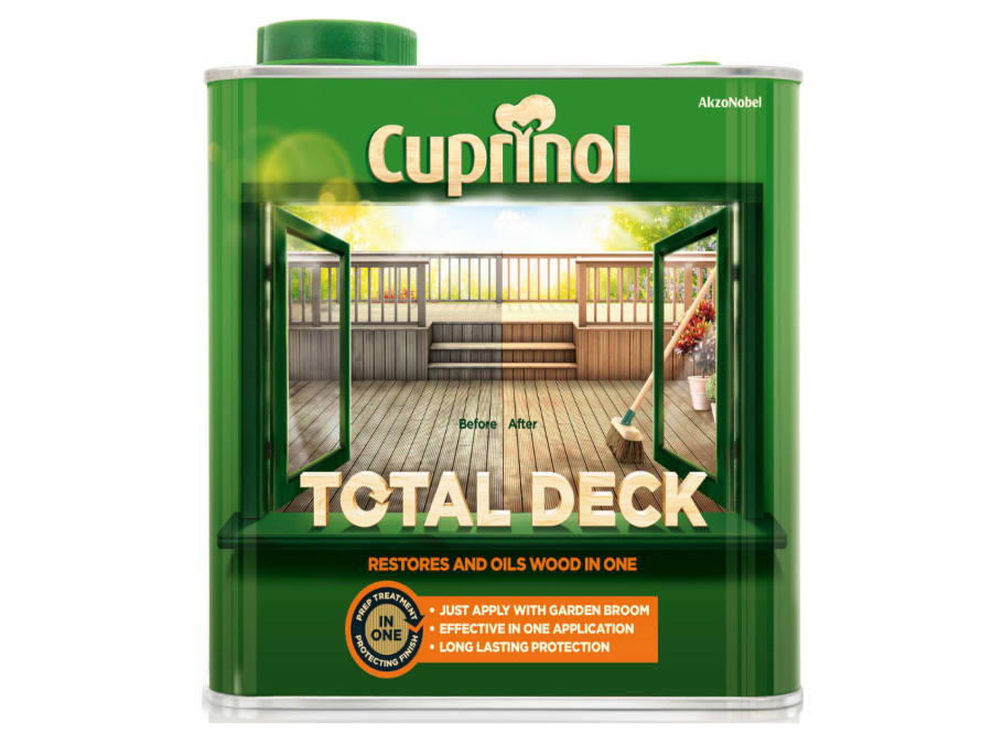 Cuprinol 5211844 Deck Restore & Oil Wood Clear 2.5 Litre