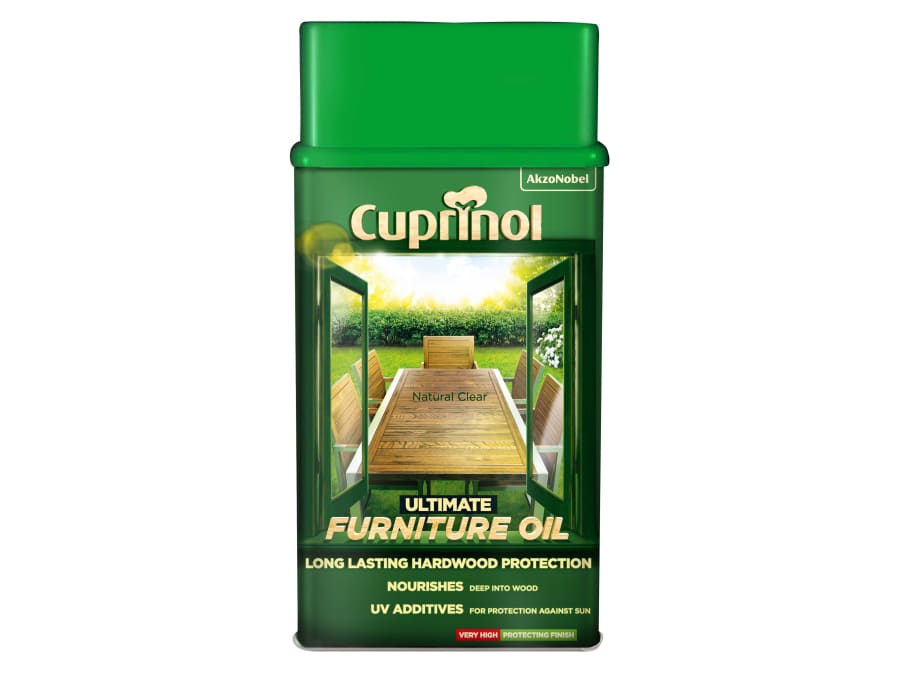 Cuprinol 5212402 Ultimate Furniture Oil Clear 1 Litre