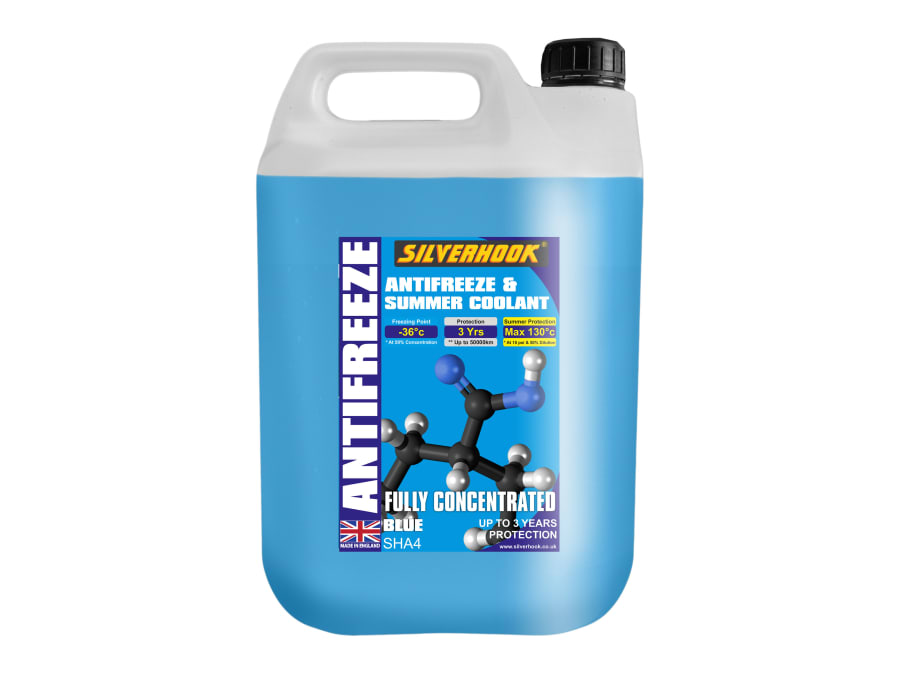 Silverhook SHA4 4.5L Antifreeze Blue