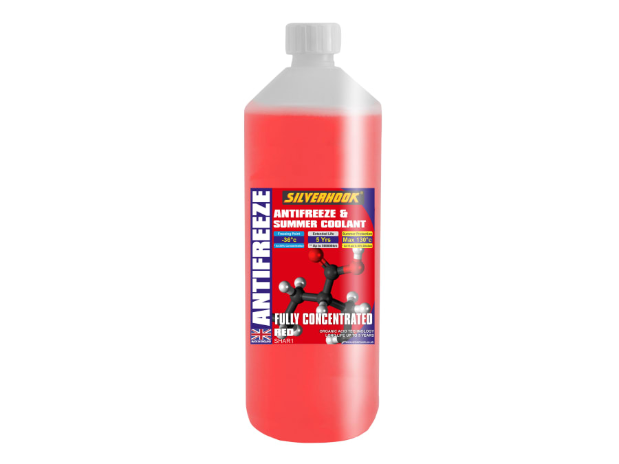 Silverhook SHAR1 Antifreeze Red 1 Litre
