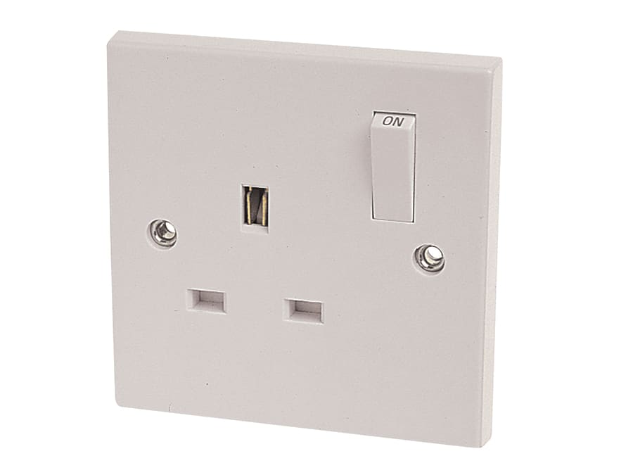 Dencon 4406NB 1-Gang 13A Switched Socket