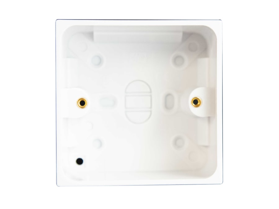 Dencon 8898NB 1-Gang Pattress Box 25mm