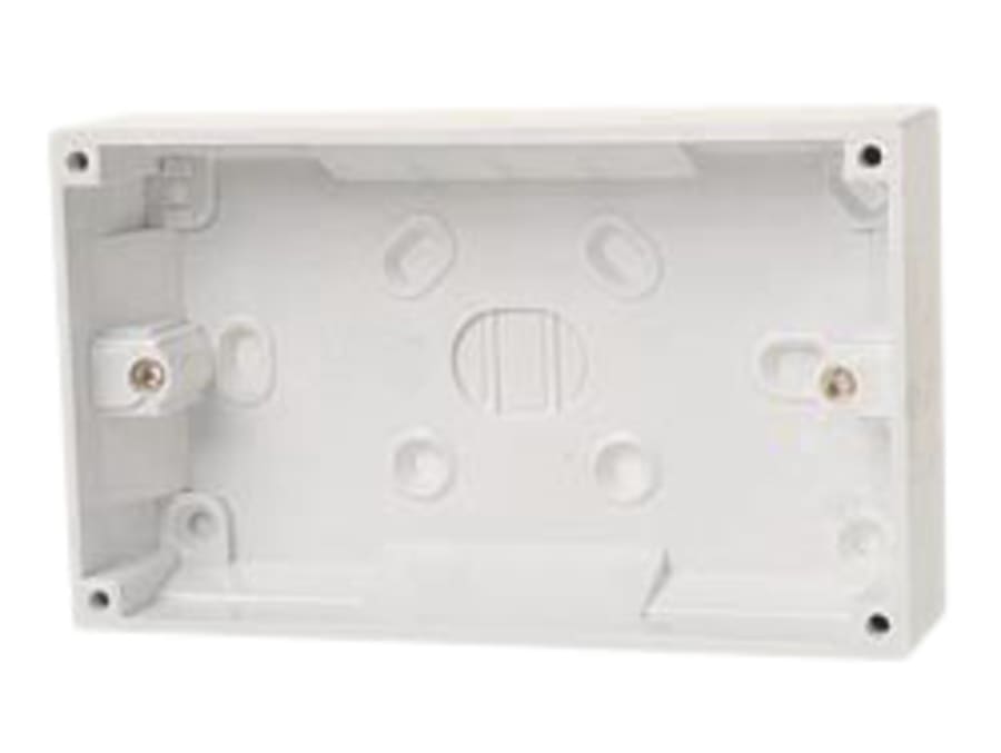 Dencon 8900NB 2-Gang Pattress Box 28/32mm