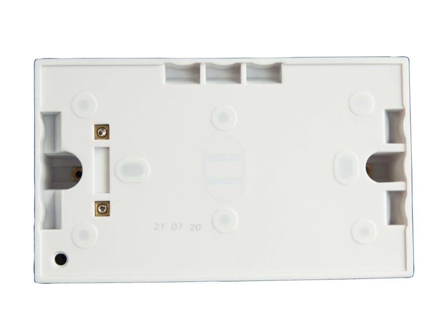 Dencon 8902NB 2-Gang Pattress Box with Earth